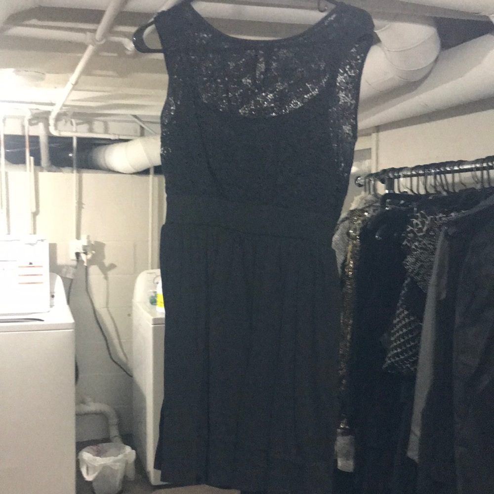 Black cocktail dress
